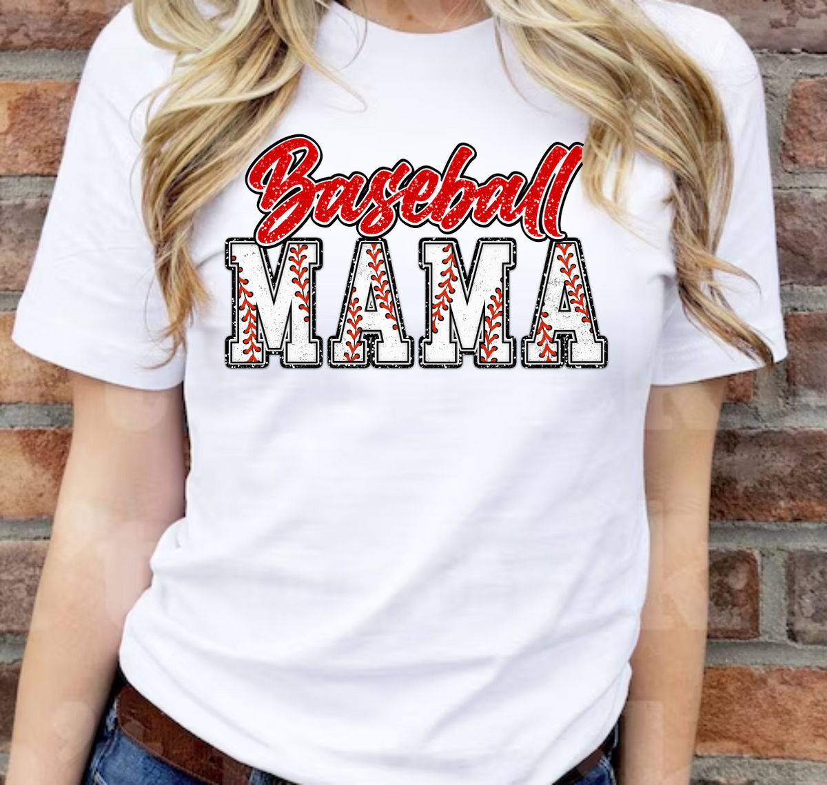 Baseball Mama Dtf Transfer Crafty Bucks