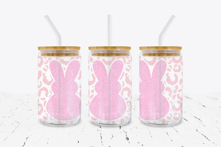 Easter Peeps - 16 oz Libbey Glass Can Wrap – Crafty Bucks