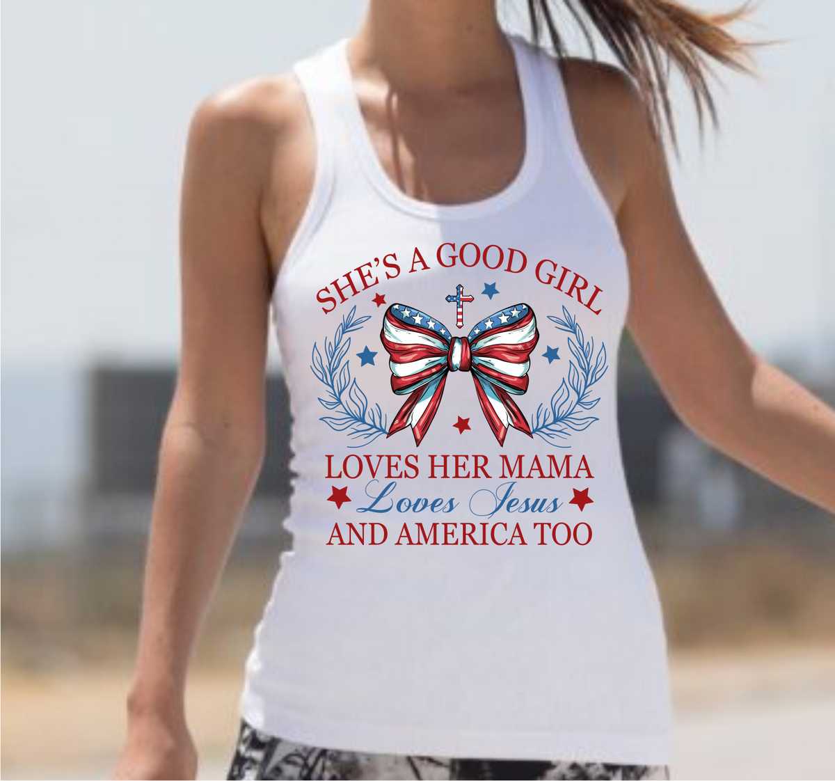 Shes A Good Girl Loves Her Mama Dtf Transfer Crafty Bucks