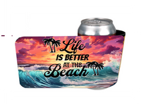 Life Is Better At The Beach - Slap Wrap - Sublimation Transfers