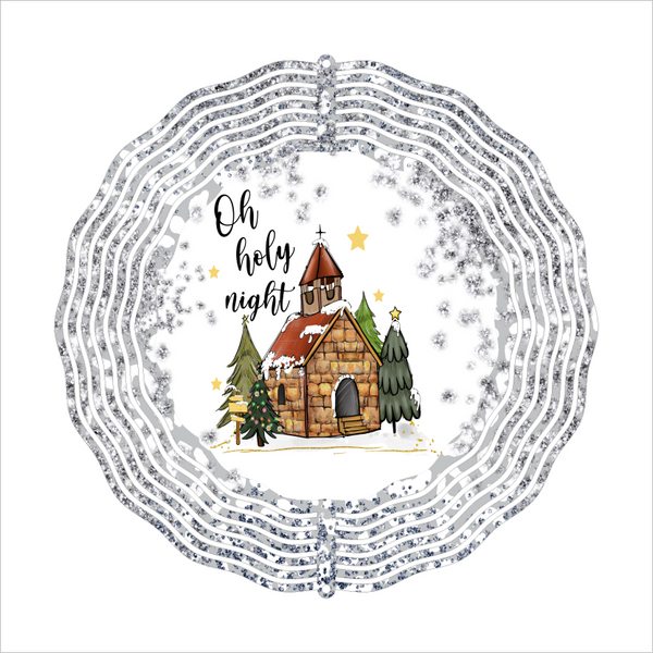 Holy Night - Wind Spinner - Sublimation Transfers