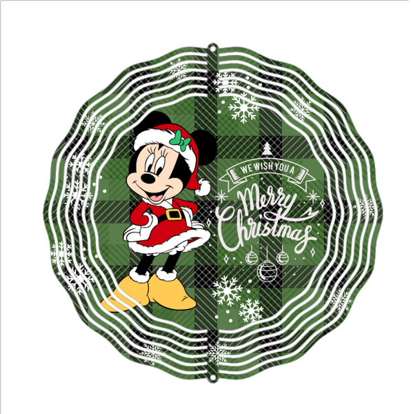 Character Christmas - Wind Spinner - Sublimation Transfers