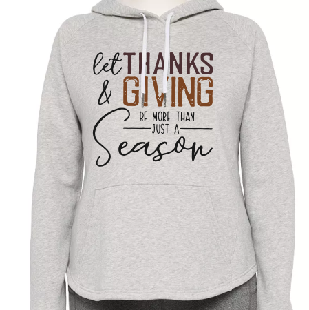 Let Thanks & Giving Be More Than Just A Season - DTF Transfer