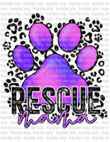 Rescue Mama - Waterslide, Sublimation Transfers