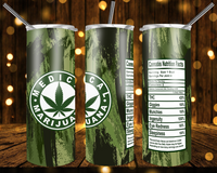 420 Weed - Tumbler Wrap Vinyl Transfers