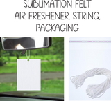 Felt Sublimation Air Freshener