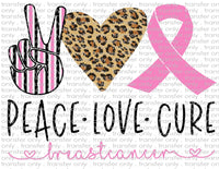 Breast Cancer Awareness - Waterslide, Sublimation Transfers