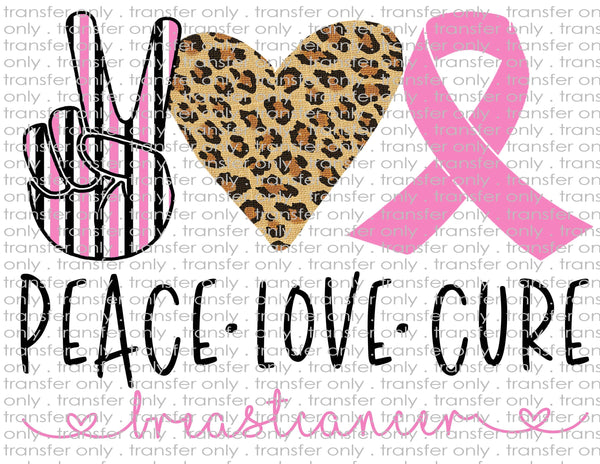 Breast Cancer Awareness - Waterslide, Sublimation Transfers