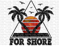 For Shore - Waterslide, Sublimation Transfers