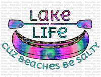 Lake Life - Waterslide, Sublimation Transfers