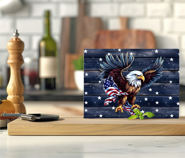 Patriotic Eagle - Cutting Board - Sublimation Transfer