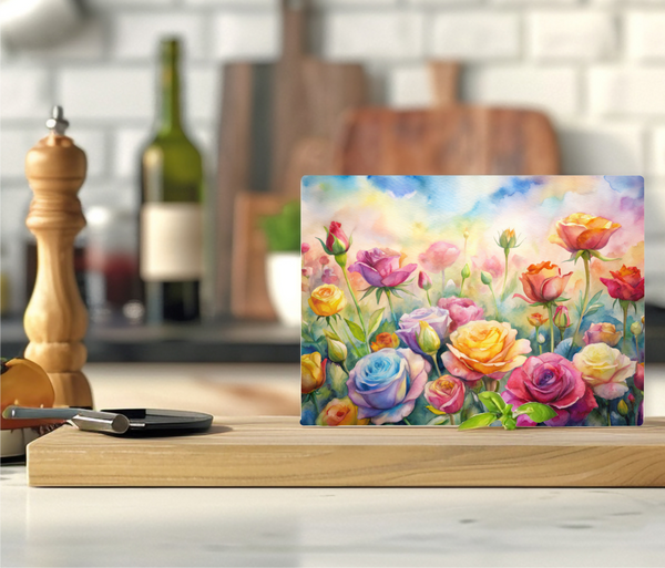 Roses - Cutting Board - Sublimation Transfer