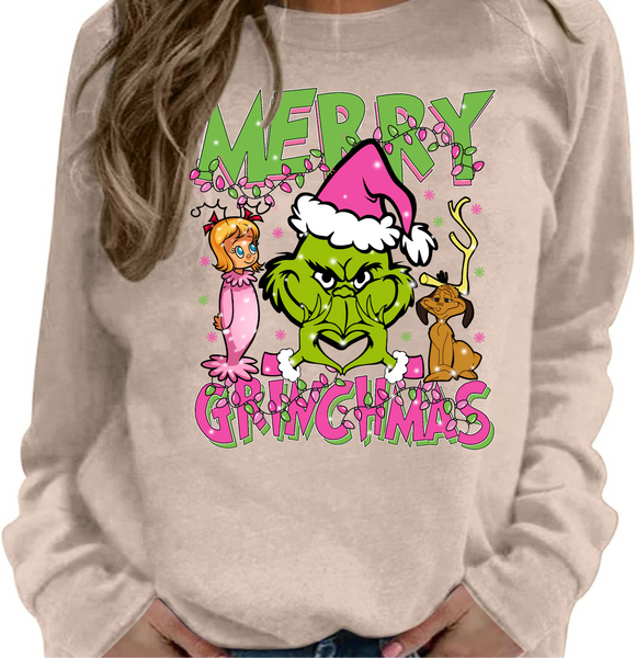 Merry Grinchmas - DTF Transfer