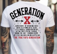 Generation X - DTF Transfer