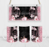 Mama & Faux Texture - Coffee Mug Wrap - Sublimation Transfers