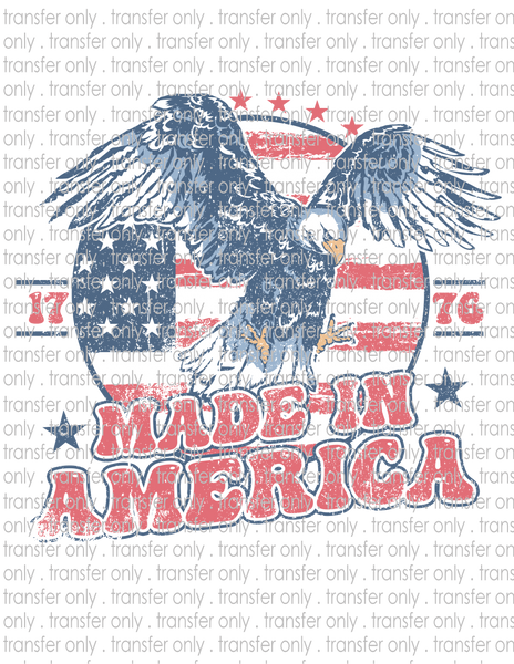 Made In America - Waterslide, Sublimation Transfers