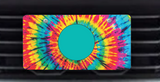 Tie Dye - Pre-Printed License Plates - License Plates