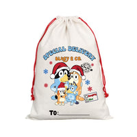 Christmas Character - DTF -Santa Sack Design