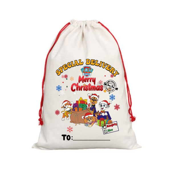 Christmas Character - Santa Sack Design