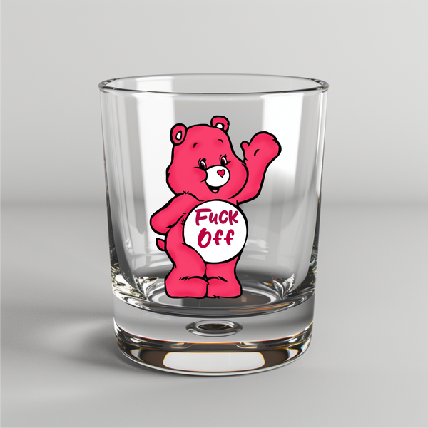 F*ck Off - Swear Bear -  UV DTF Decals