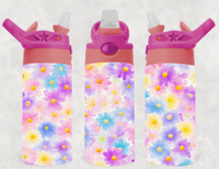 Colorful Daisies - 12 oz Tumbler Wrap Sublimation Transfers