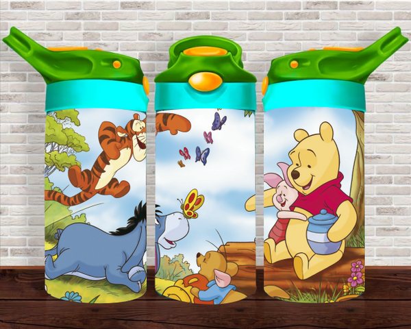 Honey & Bear - 12 oz Tumbler Wrap Sublimation Transfers