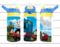 Train Character - 12 oz Tumbler Wrap Sublimation Transfers