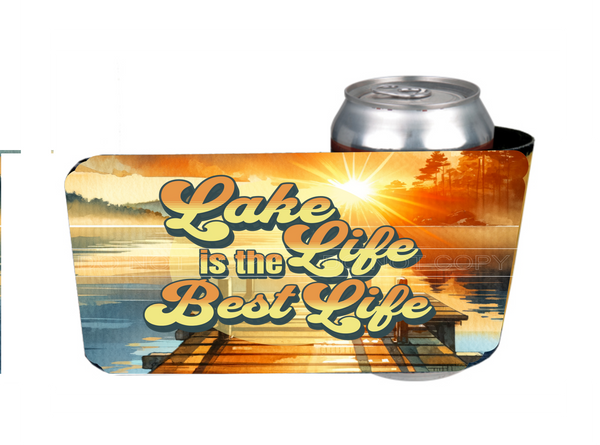 Lake Life Is The Best Life - Slap Wrap - Sublimation Transfers