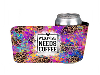 Mama Needs Coffee - Slap Wrap - Sublimation Transfers