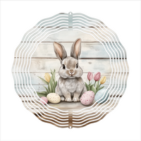 Easter Bunny - Wind Spinner - Sublimation Transfers