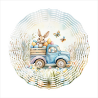 Easter Bunny - Wind Spinner - Sublimation Transfers