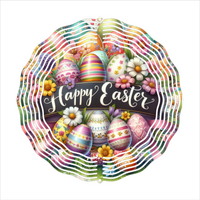 Happy Easter - Wind Spinner - Sublimation Transfers