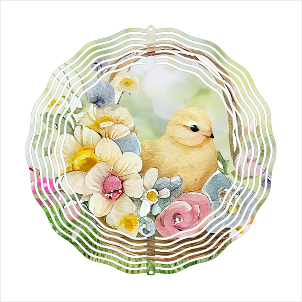 Easter Chick - Wind Spinner - Sublimation Transfers