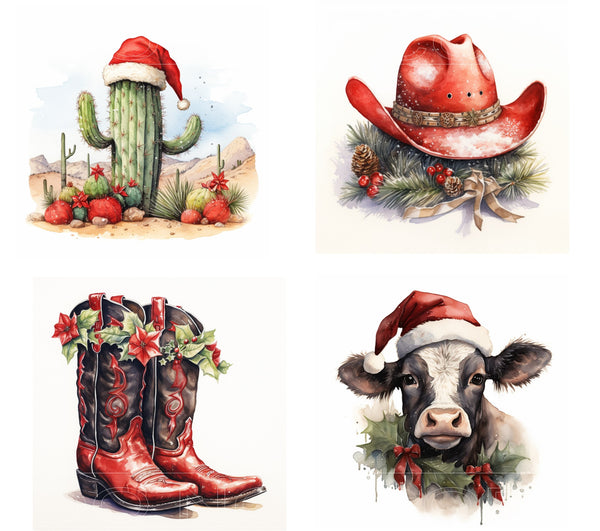 Country Christmas - Square Sublimation Sheet