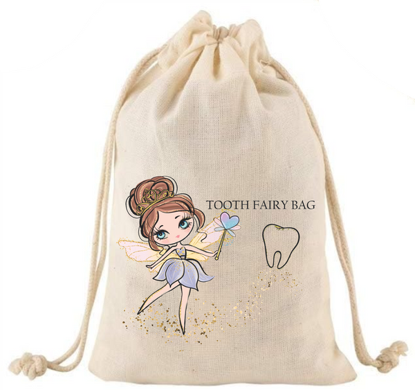 Girl Tooth Fairy Bag - DTF Transfer