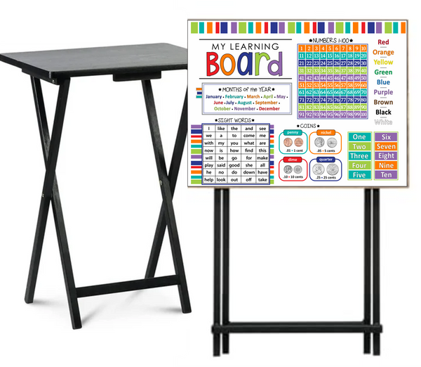 K-1 Learning Board - Tray Table Wrap - Permanent