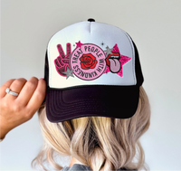 Treat People With Kindness - Trucker Hat Patch - Faux Embroidery