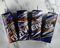 Pro Team Football - Tumbler Wrap Sublimation Transfers