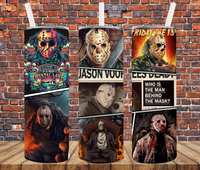 Halloween Horror - Tumbler Wrap - Sublimation Transfers