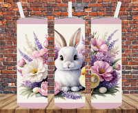 Easter Bunny - Tumbler Wrap - Vinyl Transfer