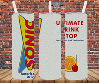 Restaurant Chain - Tumbler Wrap - Sublimation Transfers