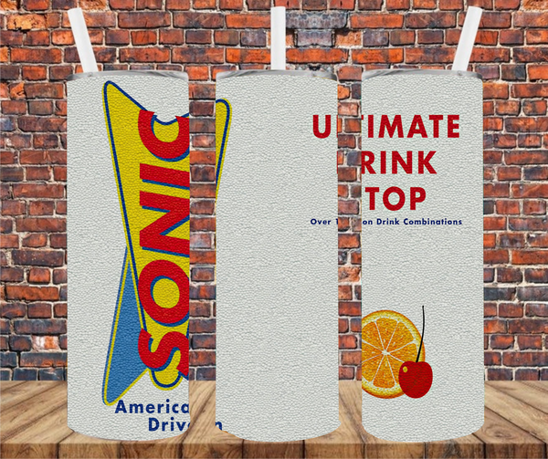 Restaurant Chain - Tumbler Wrap - Sublimation Transfers