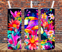 Toucans - Tumbler Wrap - Sublimation Transfers