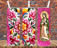 Mother Mary - Tumbler Wrap - Sublimation Transfers