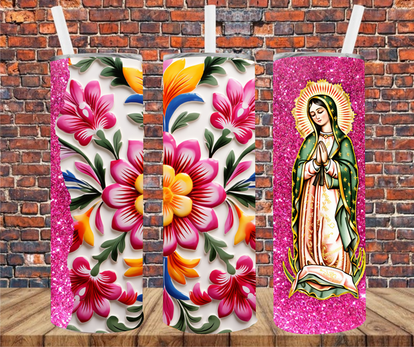 Mother Mary - Tumbler Wrap - Sublimation Transfers