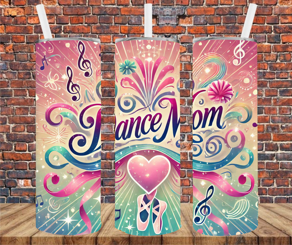 Dance Mom - Tumbler Wrap - Sublimation Transfers