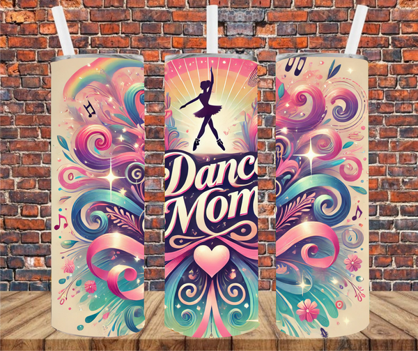 Dance Mom - Tumbler Wrap - Sublimation Transfers