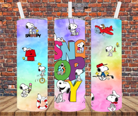 Character - Tumbler Wrap - Sublimation Transfers