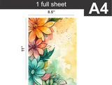 Floral - Notebook & Journal Covers - Sublimation Transfers