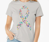 All Cancer Ribbon Colors - DTF Transfer